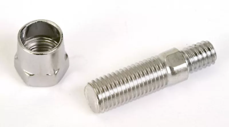 SHIN YO Threaded Piece M10, Chrome-plated