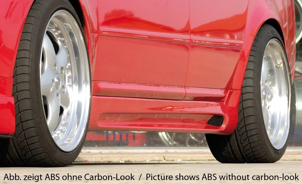 Rieger Seitenschweller für Audi A6 (4B) | Lim. 07.01- (ab Facelift) nicht für Allroad, nicht für V8-Modelle