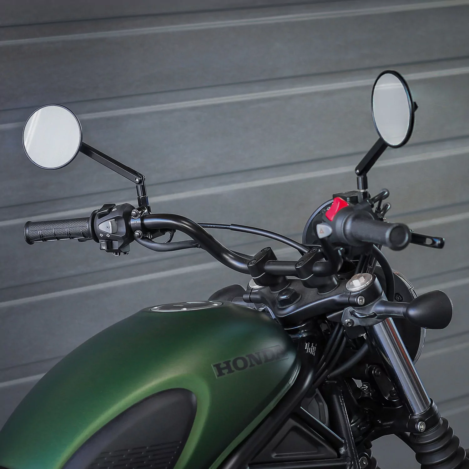 MG Biketec Spiegel Set für M10 x 1,5 mm Gewinde für BMW F 650 GS ab 2008