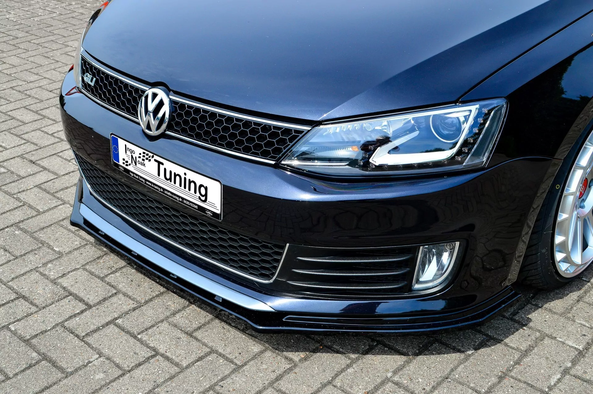 Cup Frontspoilerlippe für VW Jetta 6 GLI ab Bj. 2010-2014