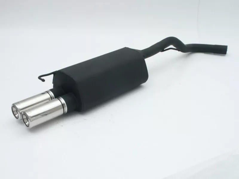 Ulter Sportauspuff für Audi A3 typ 8L 1996-2003 - 2 Endrohre oval 95×65
