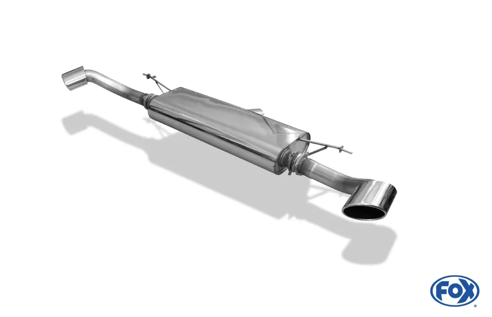 BMW X6  Endschalldämpfer quer Ausgang rechts/links - 115x85 Typ 38 rechts/links