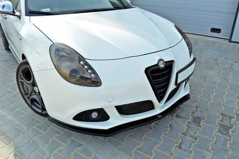 Front Ansatz Passend Für V.1 Passend Für Alfa Romeo Giulietta Schwarz Hochglanz Schwarz Hochglanz