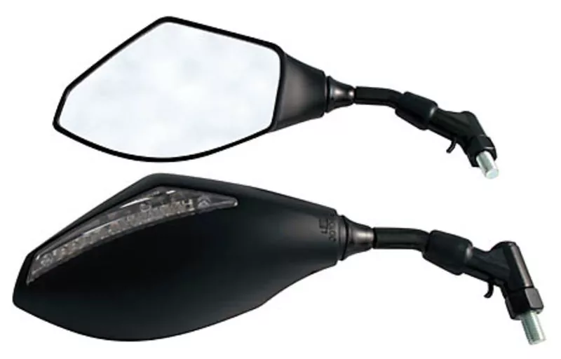 SHIN YO Spiegel mit LED-Blinker E-geprüft