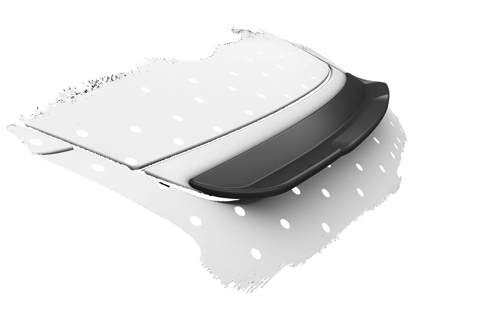 Heckflügel mit ABE für Porsche Boxster 987 HF741-M Carbon Look (matt)