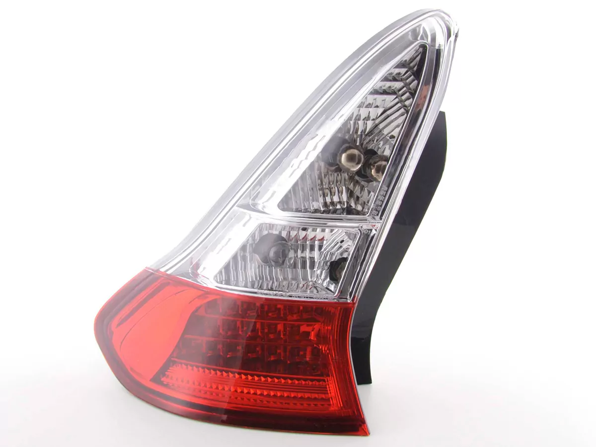 LED Rückleuchten Set Citroen C4 3-trg. Typ L Bj. 04- klar/rot