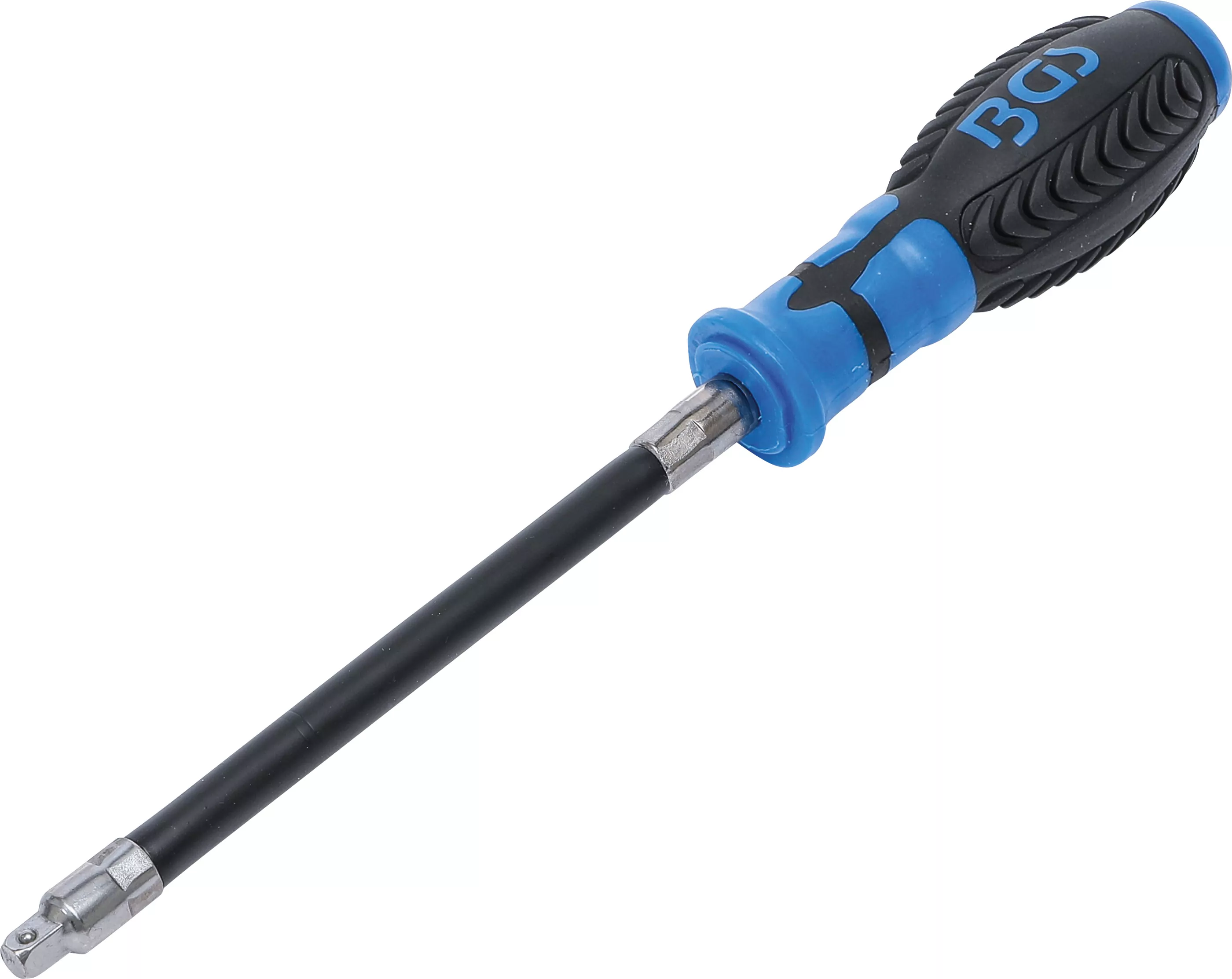 Schraubendreher mit flexiblem Rundgriff | Außenvierkant 6,3 mm (1/4")