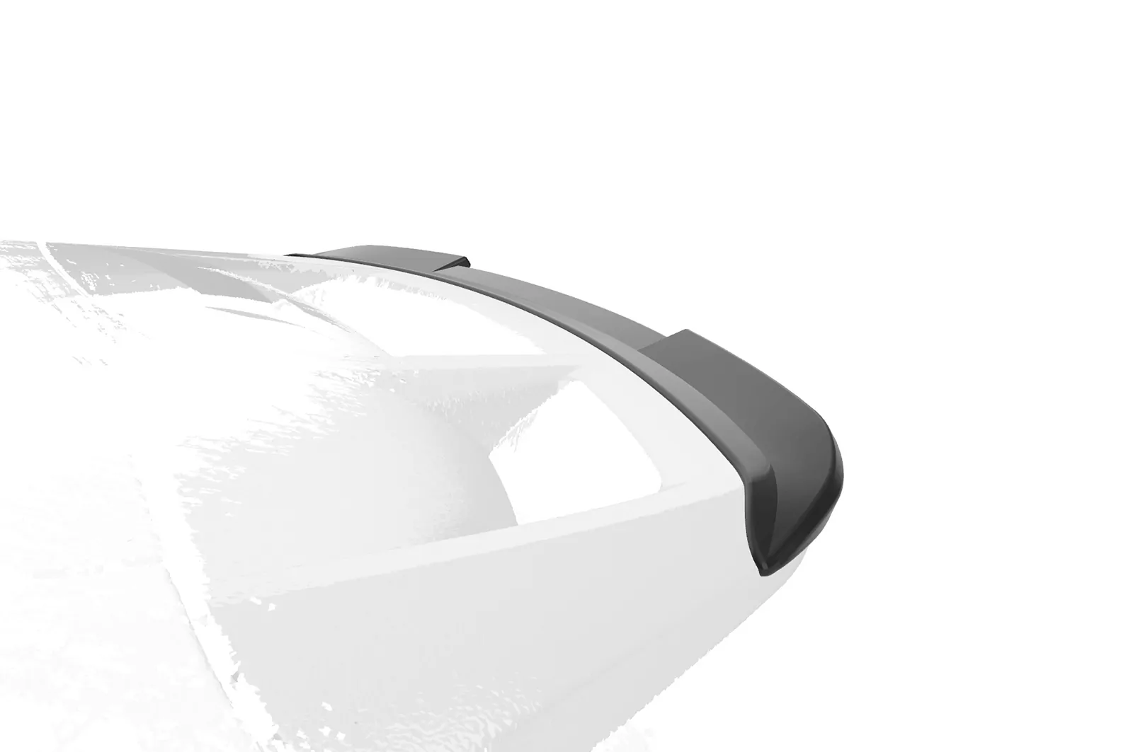 Heckflügel mit ABE für Toyota C-HR HF902 Schwarz Strukturiert