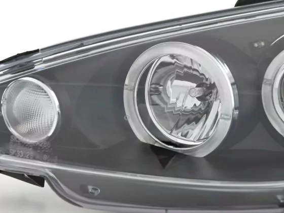 Scheinwerfer Set Peugeot 206 Bj. 98-03 schwarz