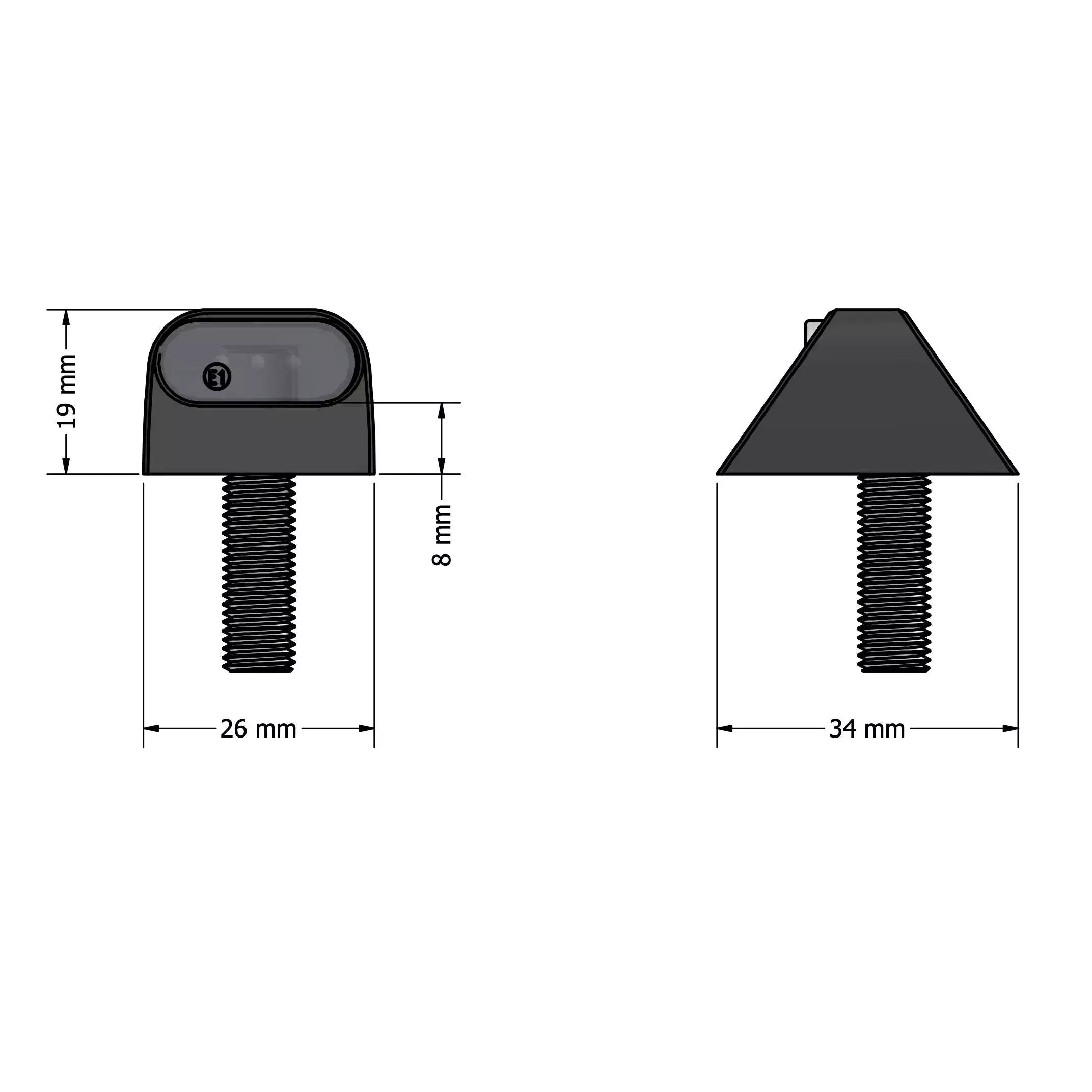 MOTOISM Blinker Type Two – Universal