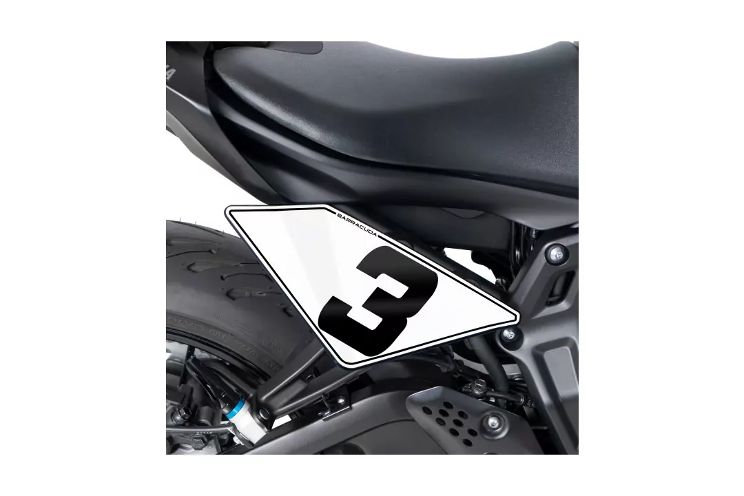 Barracuda Nummerntafel Yamaha MT07 2021-