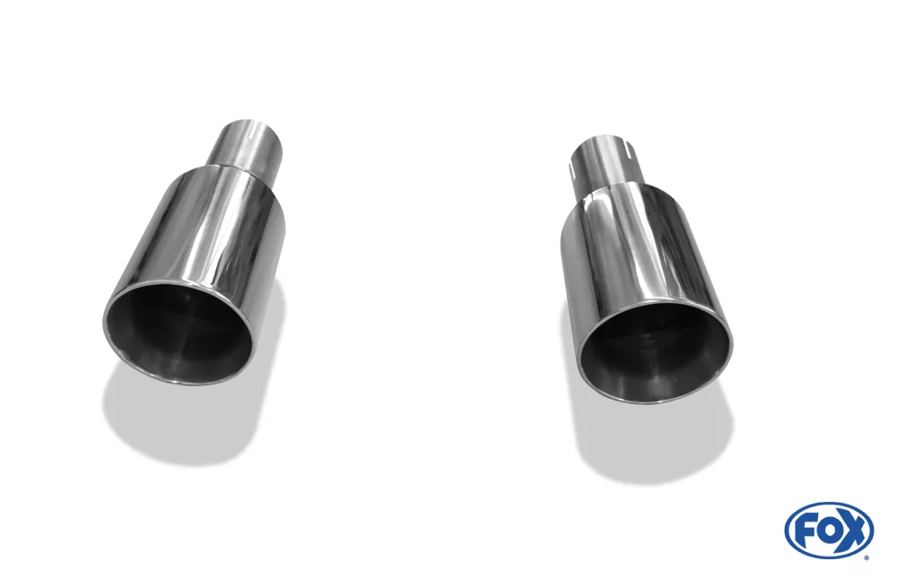 Renault Laguna III Coupe  Endrohrpaar passend auf original Endschalldämpfer - 1x90 Typ 25 rechts/links