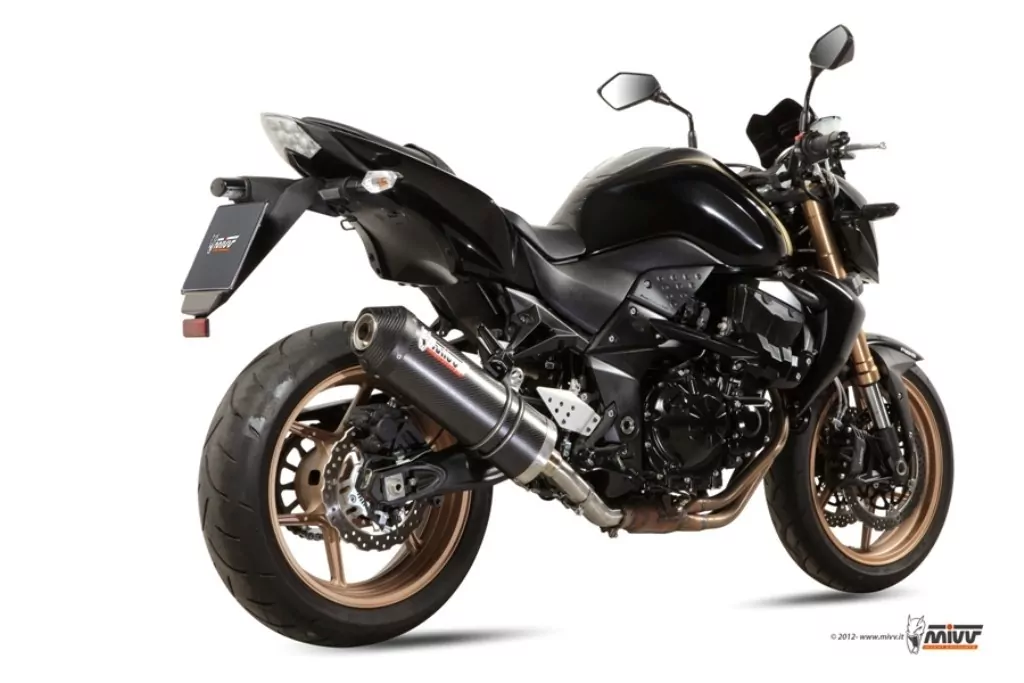 MIVV OVAL In Edelstahl Für KAWASAKI Z 750 R 11-