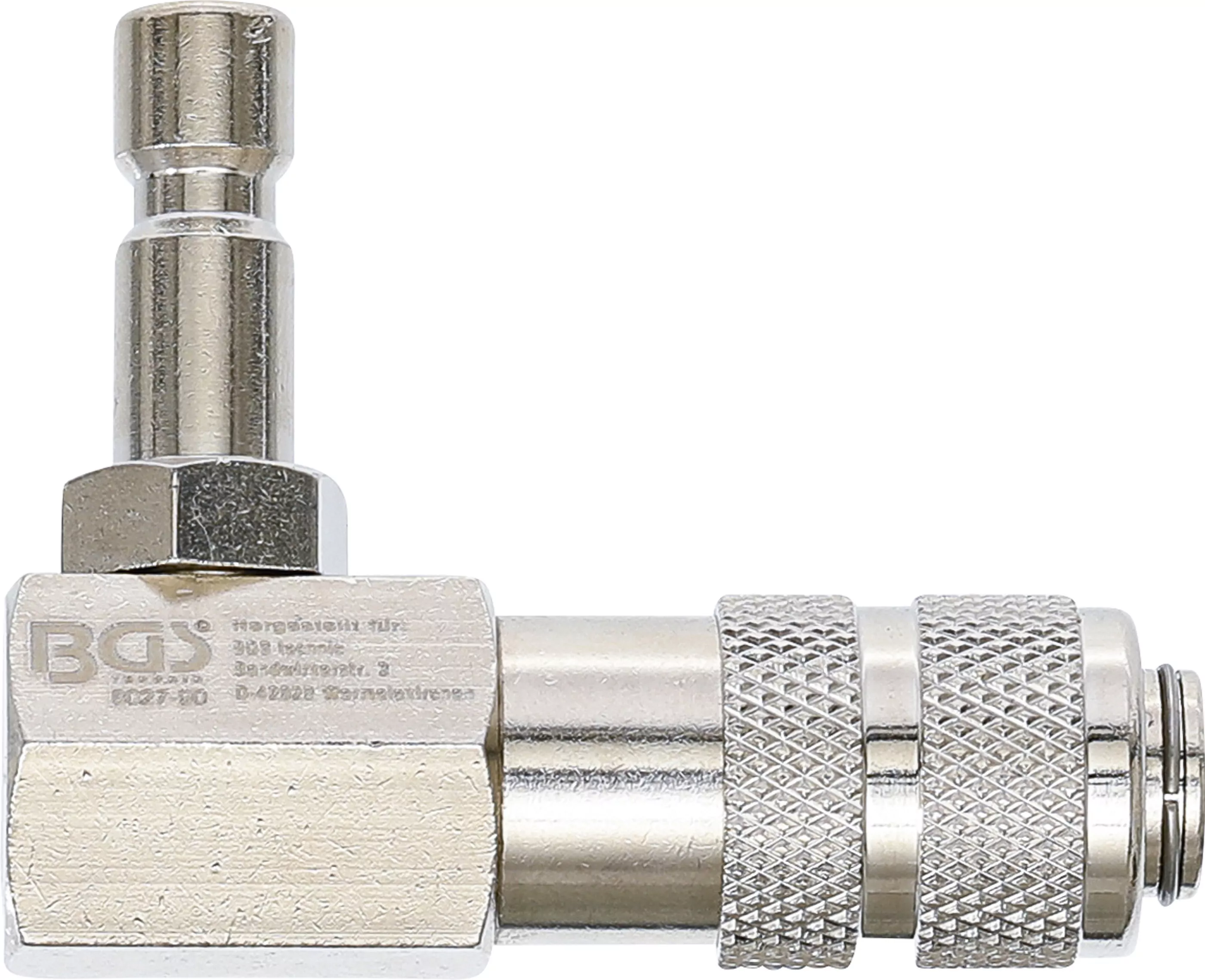 Kühlsystem-Bajonettadapter | 90° abgewinkelt | für 8027, 8098