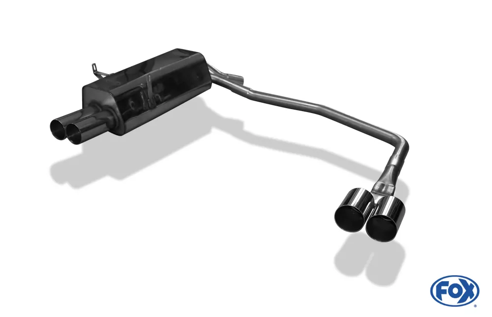 BMW E36 316/ 318/ 320/ 323/ 325/ 328  Endschalldämpfer Ausgang rechts/links - 2x76 Typ 10 rechts/links