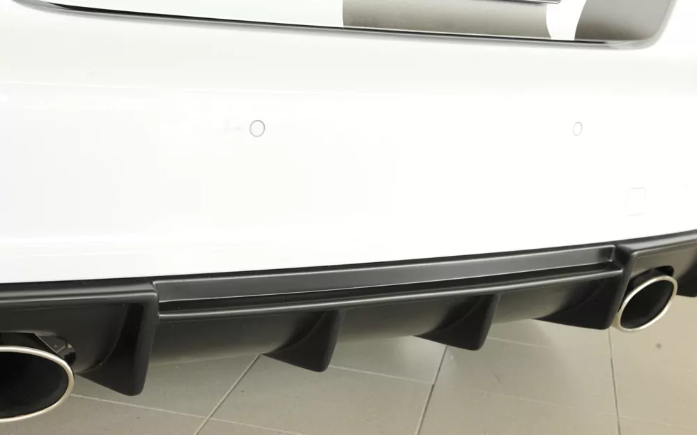 Rieger Heckeinsatz für Audi A3 (8V) - 5-tür. (Sportback 8VA) 07.12-08.16 (bis Facelift) carbon optik