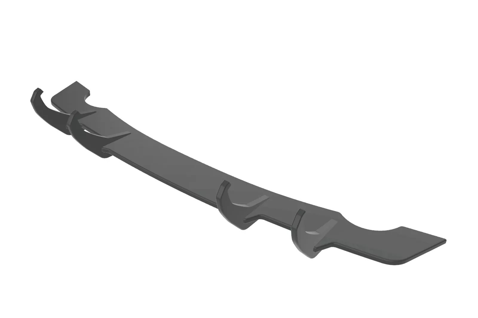 Racing Diffusor / Heckansatz für VW Polo 5 (Typ 6R) HA352