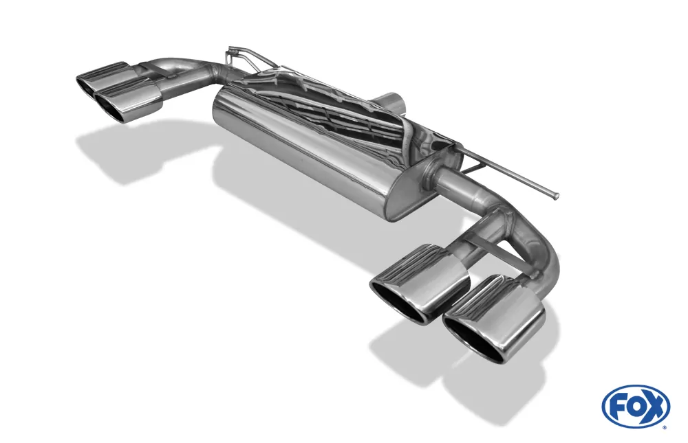 VW Golf VII R - 4-Motion Facelift  Endschalldämpfer rechts/links - 2x115x85 Typ 44 rechts/links