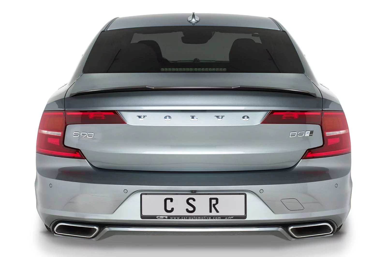 Heckflügel mit ABE für Volvo S90 HF799-M Carbon Look (matt)