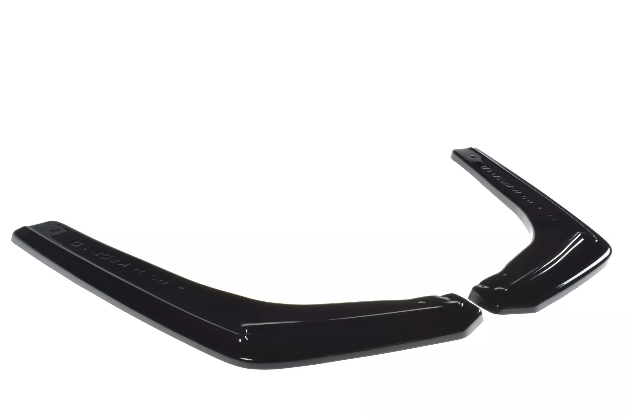 Heck Ansatz Flaps Diffusor Passend Für Diffusor V.1 Passend Für BMW M3 F80 Schwarz Hochglanz Schwarz Hochglanz