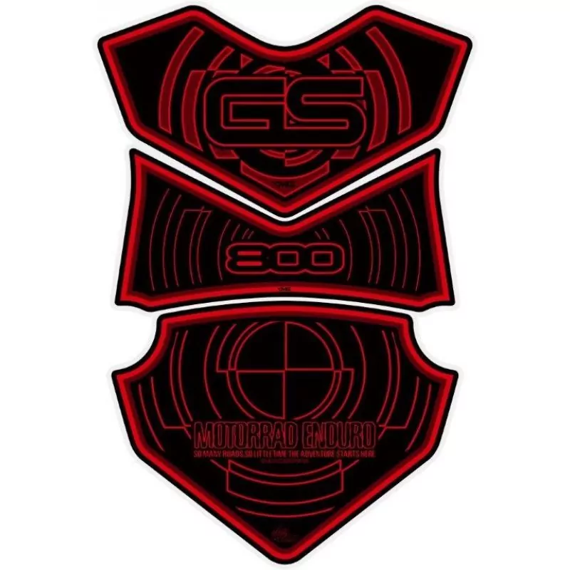 BMW F 800 GS Motografix 3D Gel Tank Pad Protector TB011R