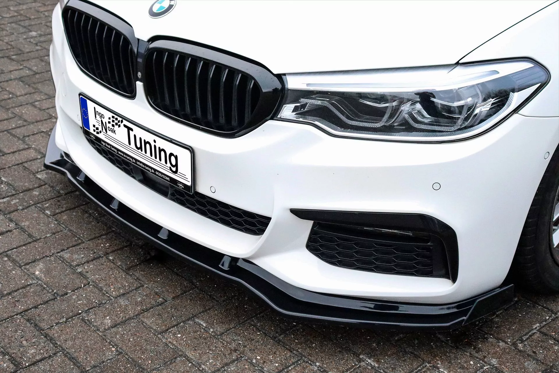 Frontspoilerlippe Cuplippe mit Wings für BMW 5er G30 G31 M-Paket