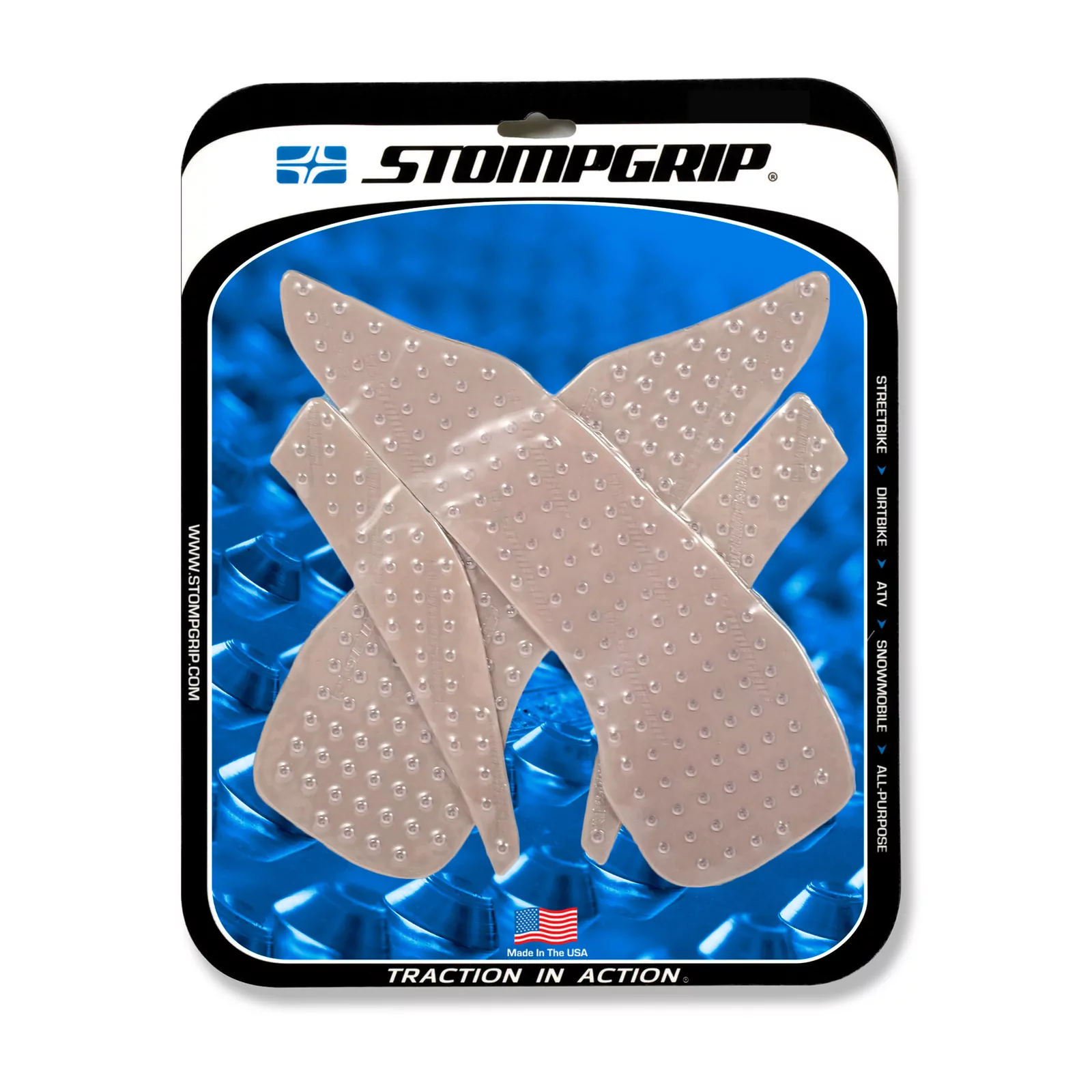 Stompgrip Traction Pad Volcano für Ducati Hypermotard 950 SP 19-22 Klar