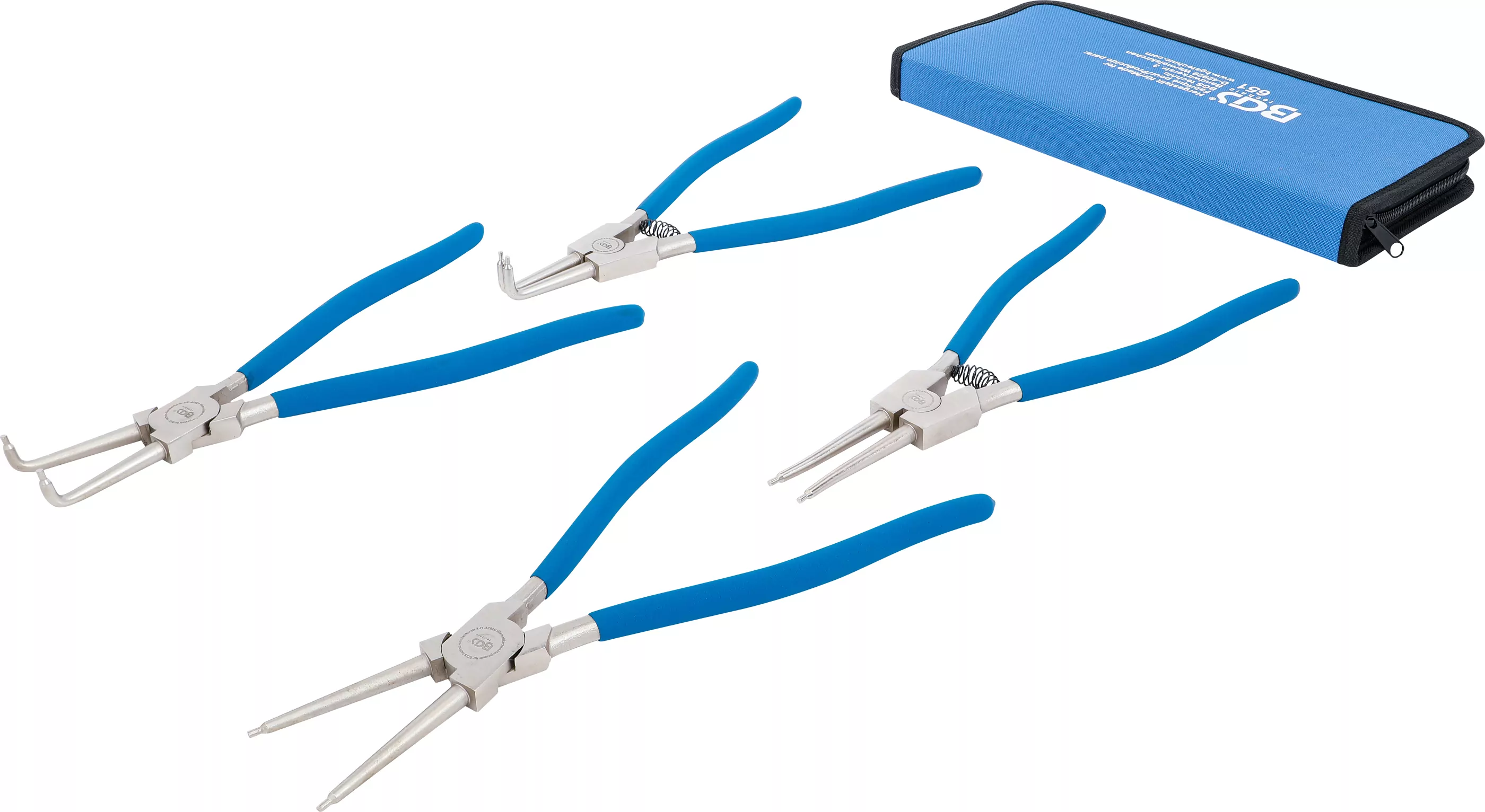 Sprengringzangen-Satz | 300 mm | 4-tlg.