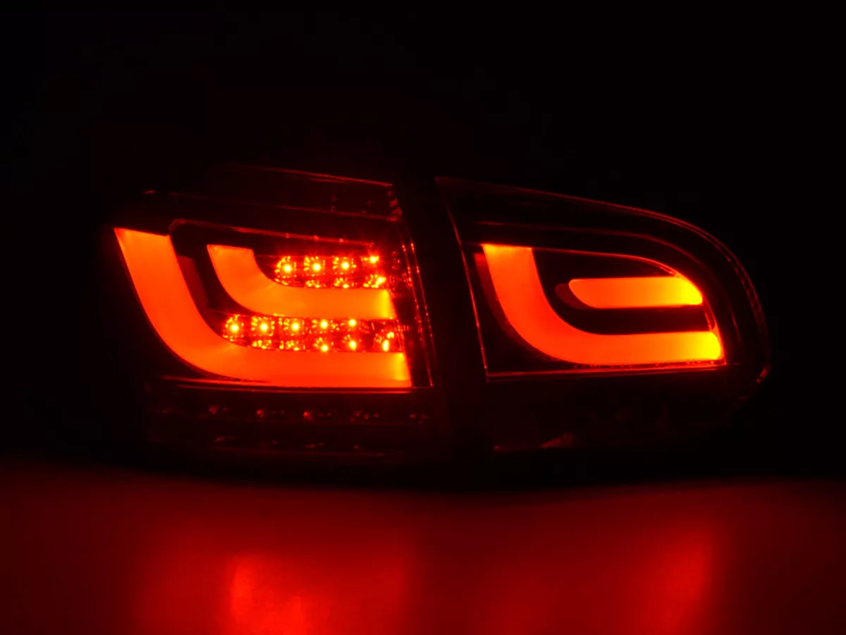 LED Rückleuchten Set VW Golf 6 Typ 1K Bj. 2008-2012 schwarz mit Led Blinker