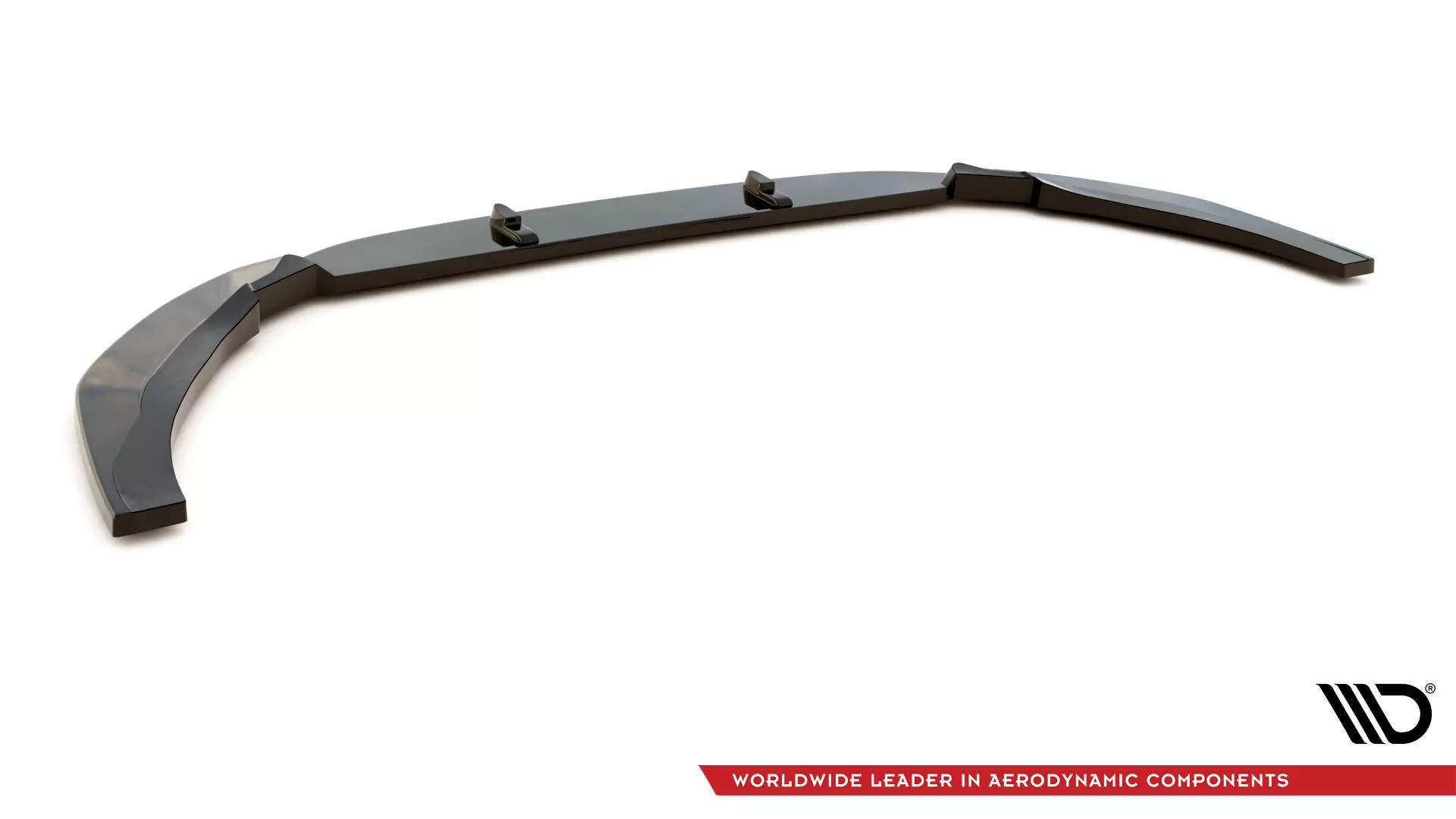 Front Ansatz V.2 Für Audi RS5 F5 Facelift Schwarz Hochglanz