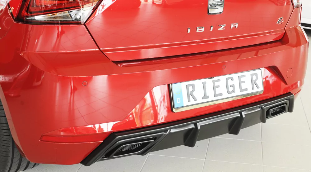 Rieger Heckeinsatz für Seat Ibiza (KJ) | 5-tür. 01.17- für orig. ESD