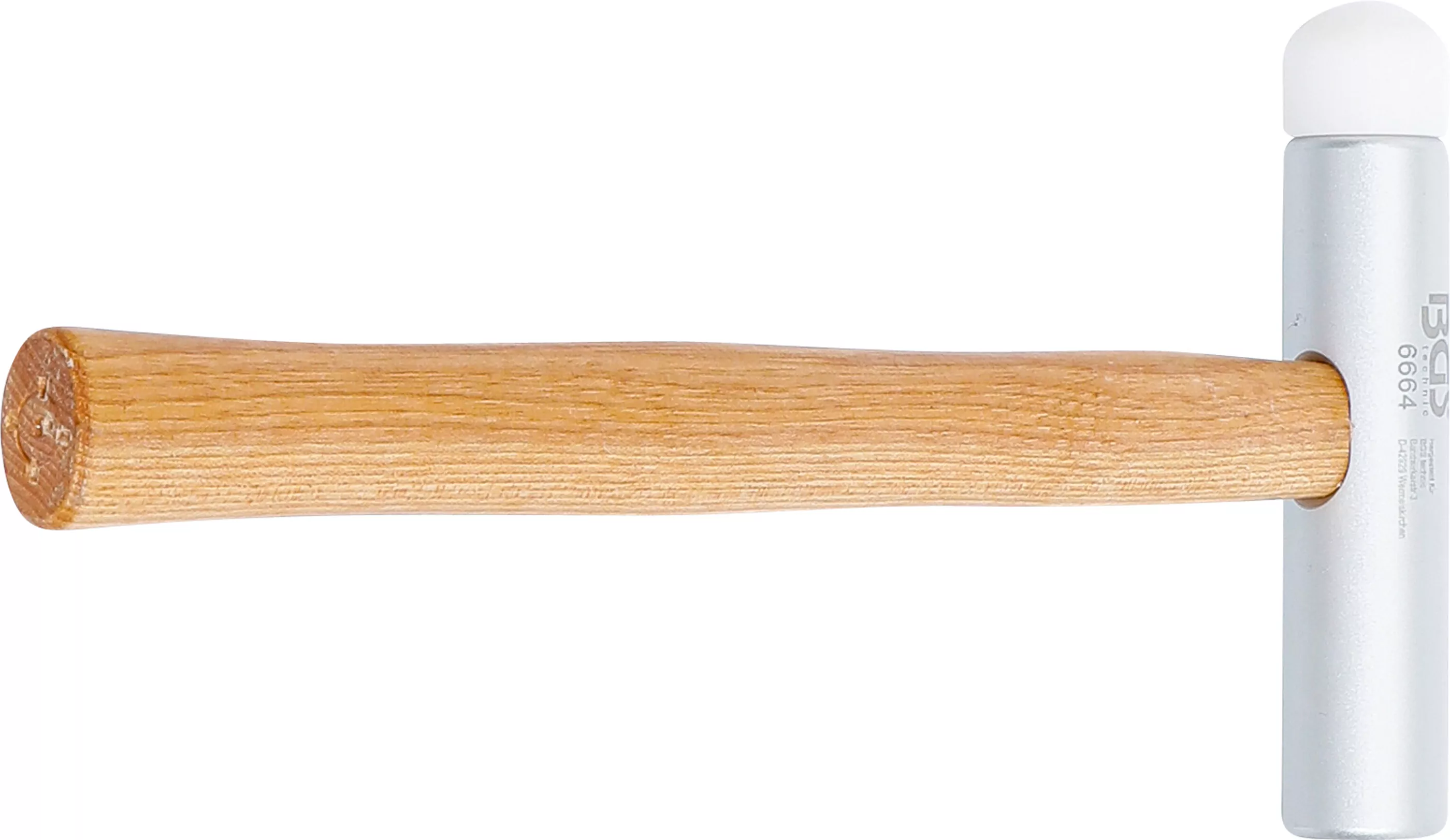 Aluminium-Kunststoffhammer | extra langer Kopf | Ø 30 mm | 300 g