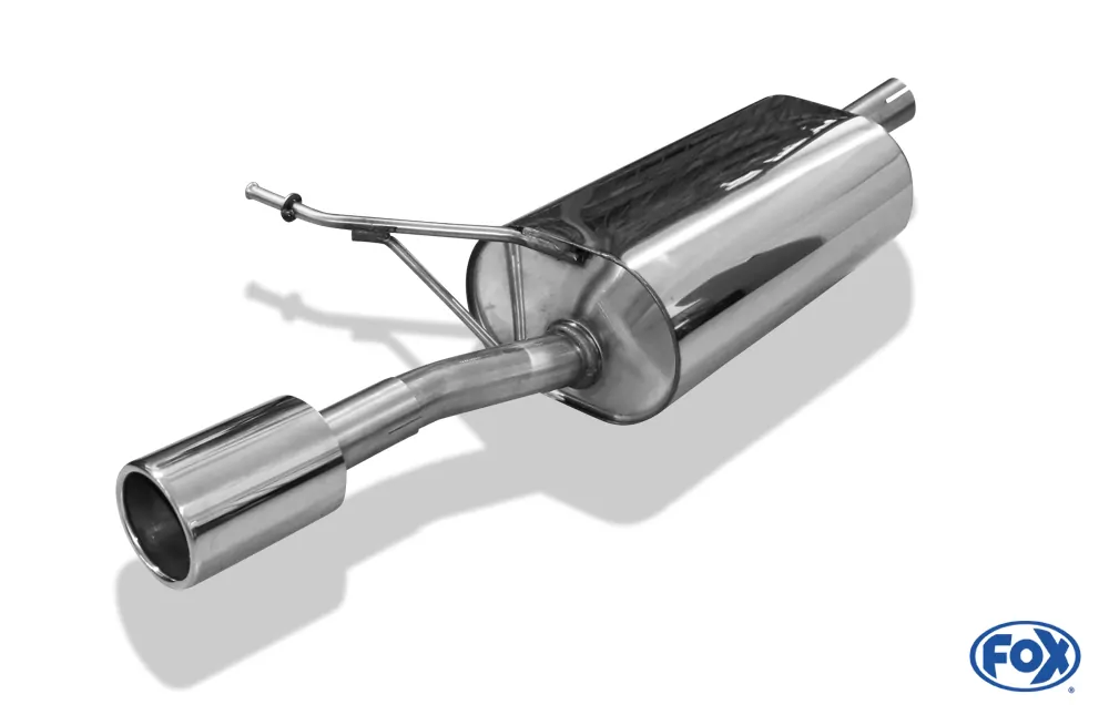 Dacia Duster 4x2 - Frontantrieb  Endschalldämpfer - 1x90 Typ 12