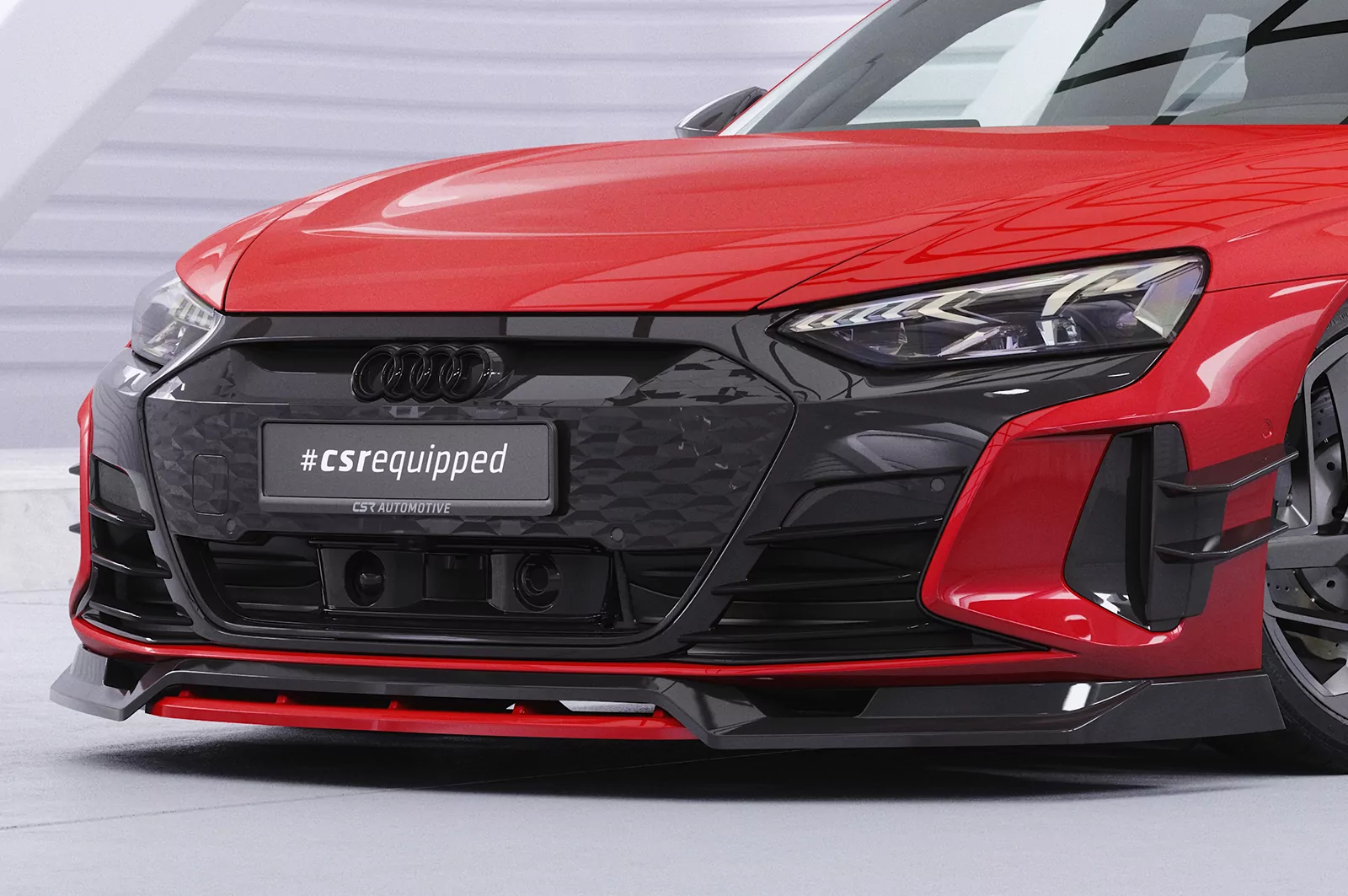 Performance Flaps für Audi e-tron GT FP023 Schwarz Strukturiert