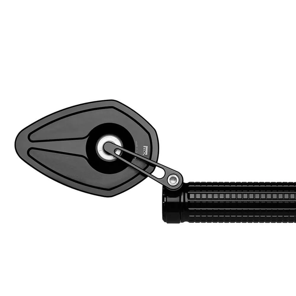 MOTOGADGET Mo.View Sport 60 Flip, Handlebar End Mirror For 7/8 And 1 inch Handlebars (1pc)