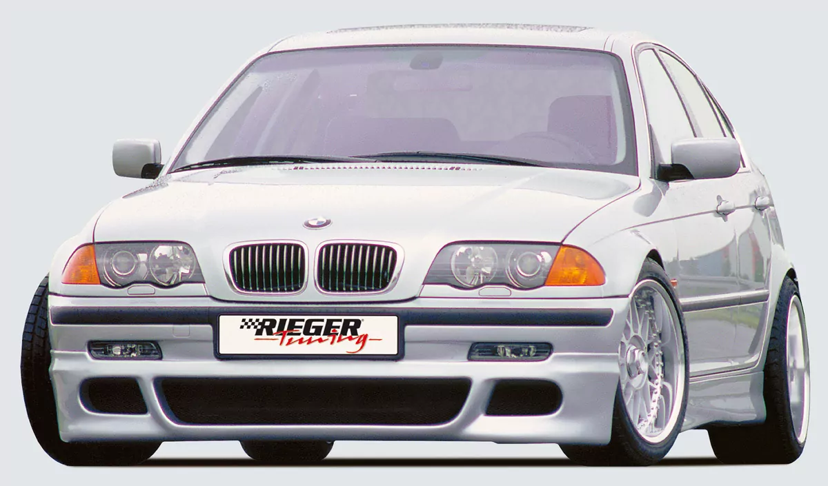 Rieger Spoileransatz M5-Look für BMW 3er E46 | Lim. 02.98-12.01 (bis Facelift) -> alle Modelle außer M-Technik