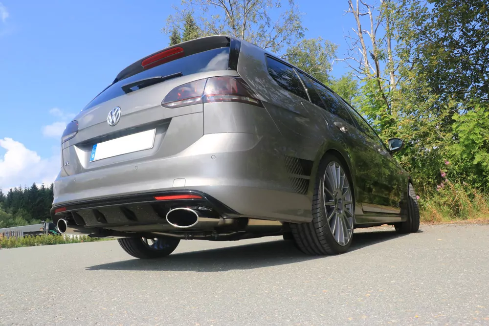 VW Golf VII Variant R - 4-Motion  Endschalldämpfer rechts/links - 160x90 Typ 38 rechts/links