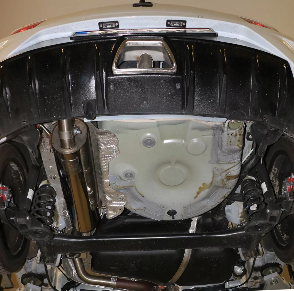 Seat Ibiza 6J - Cupra Facelift  Endschalldämpfer - 1x55 Typ 10 (nicht sichtbar)