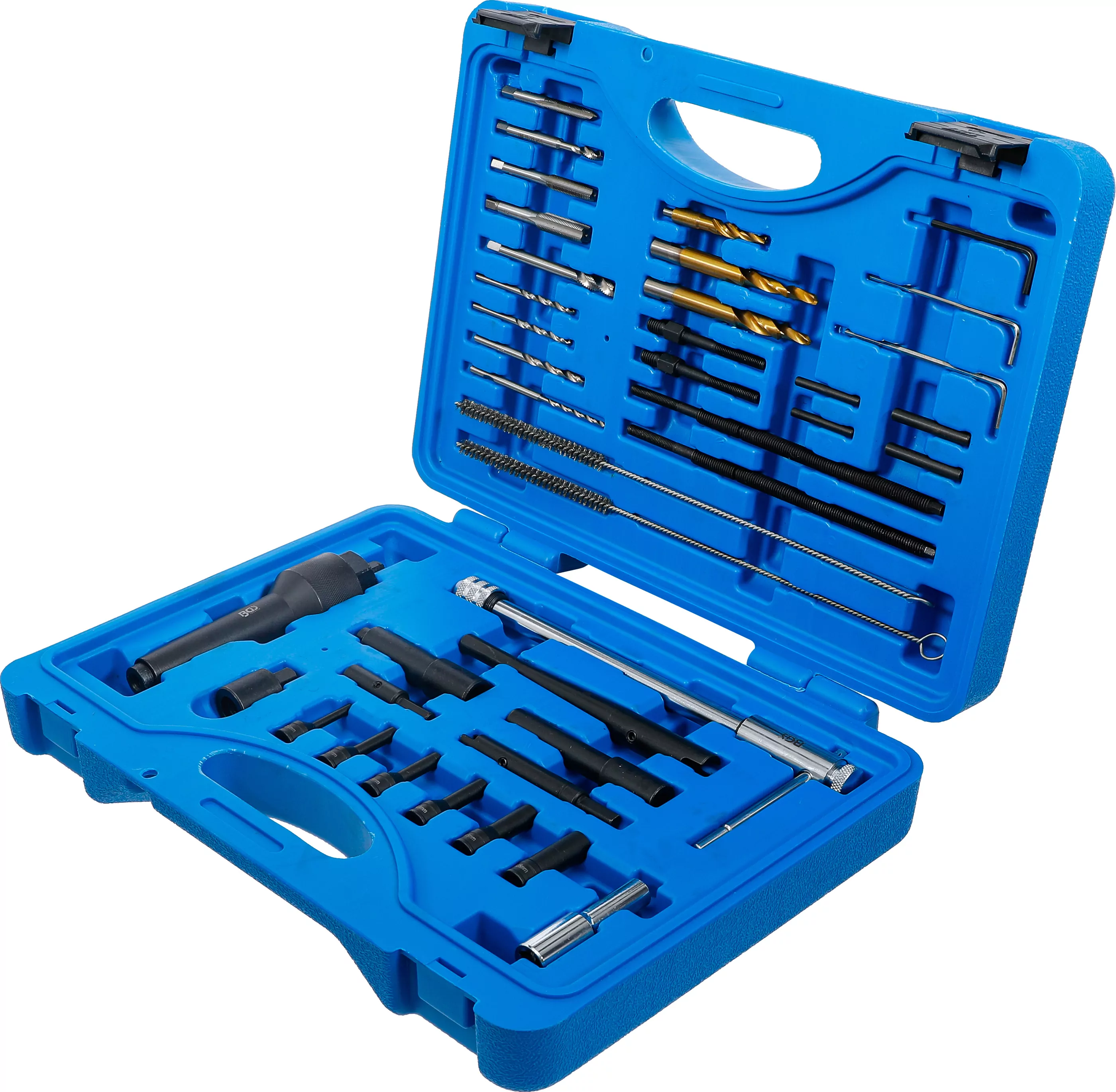 Glühkerzen-Werkzeug und Gewinde-Reparatur-Satz | M8, M10 | 41-tlg.