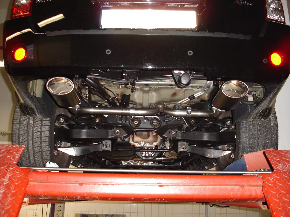 Nissan Pathfinder R51  Endrohrsystem rechts/links - 140x90 Typ 32 rechts/links