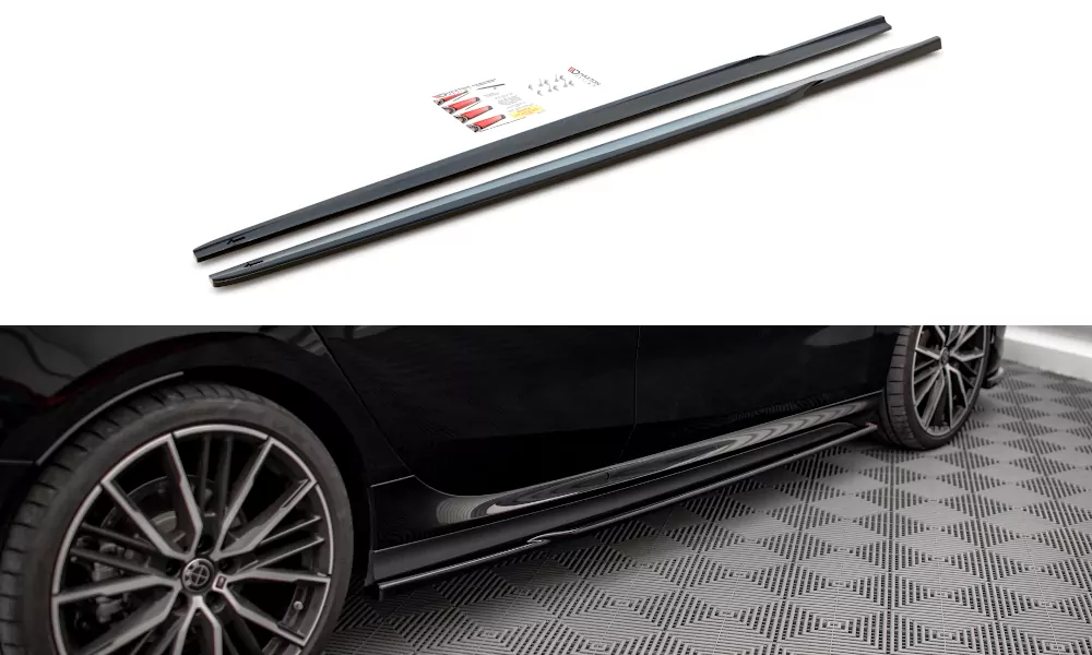 Street+ Seitenschweller Leisten Passend Für V.1 Passend Für BMW 2 Gran Coupe M-Paket / M235i F44 