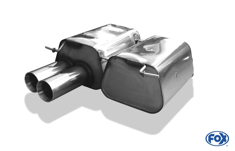 BMW E90/91/92 - 330i  Endschalldämpfer - 2x80 Typ 24
