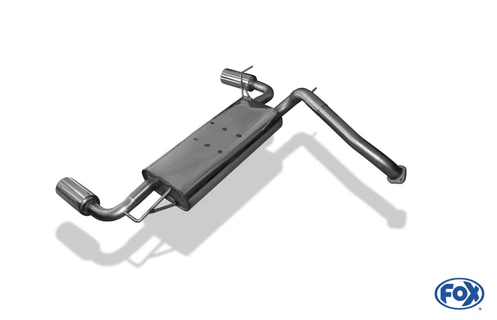 Mazda 5 - CR1  Endschalldämpfer quer Ausgang rechts/links - 1x90 Typ 13 rechts/links