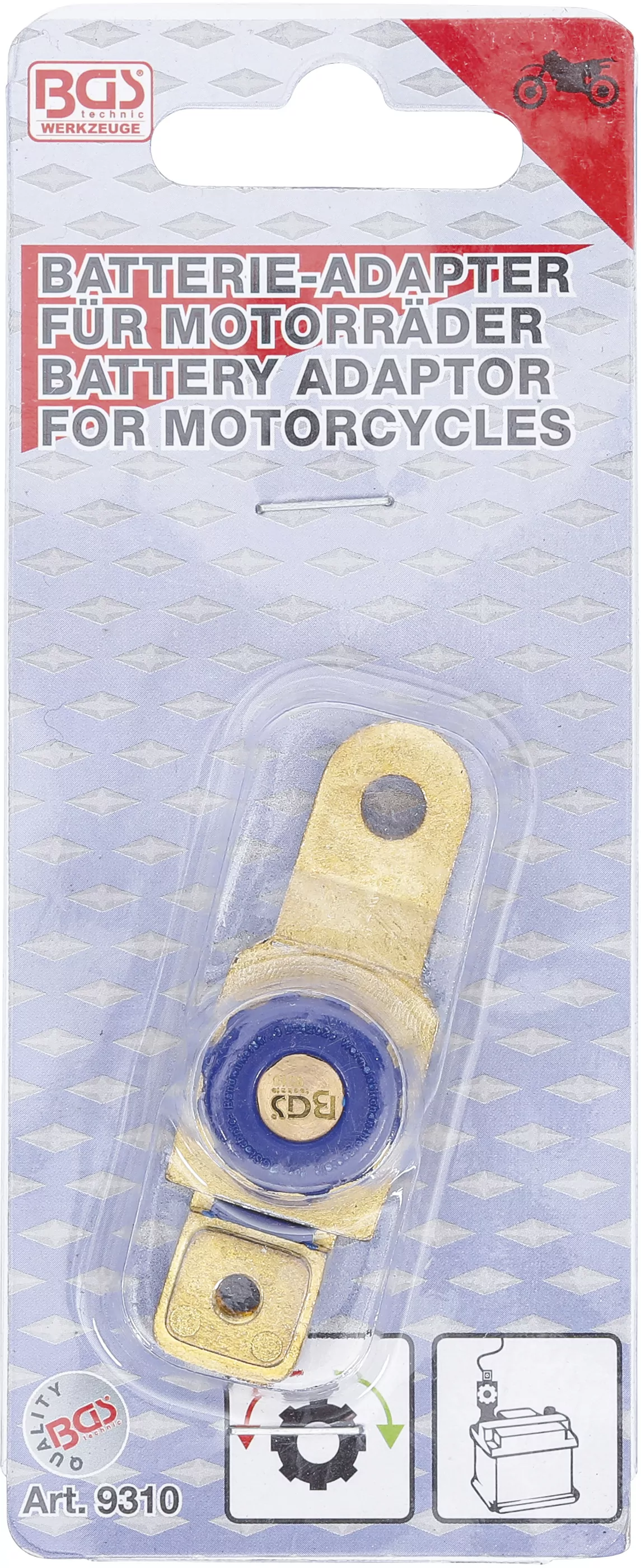 Motorrad-Batterie-Trennadapter