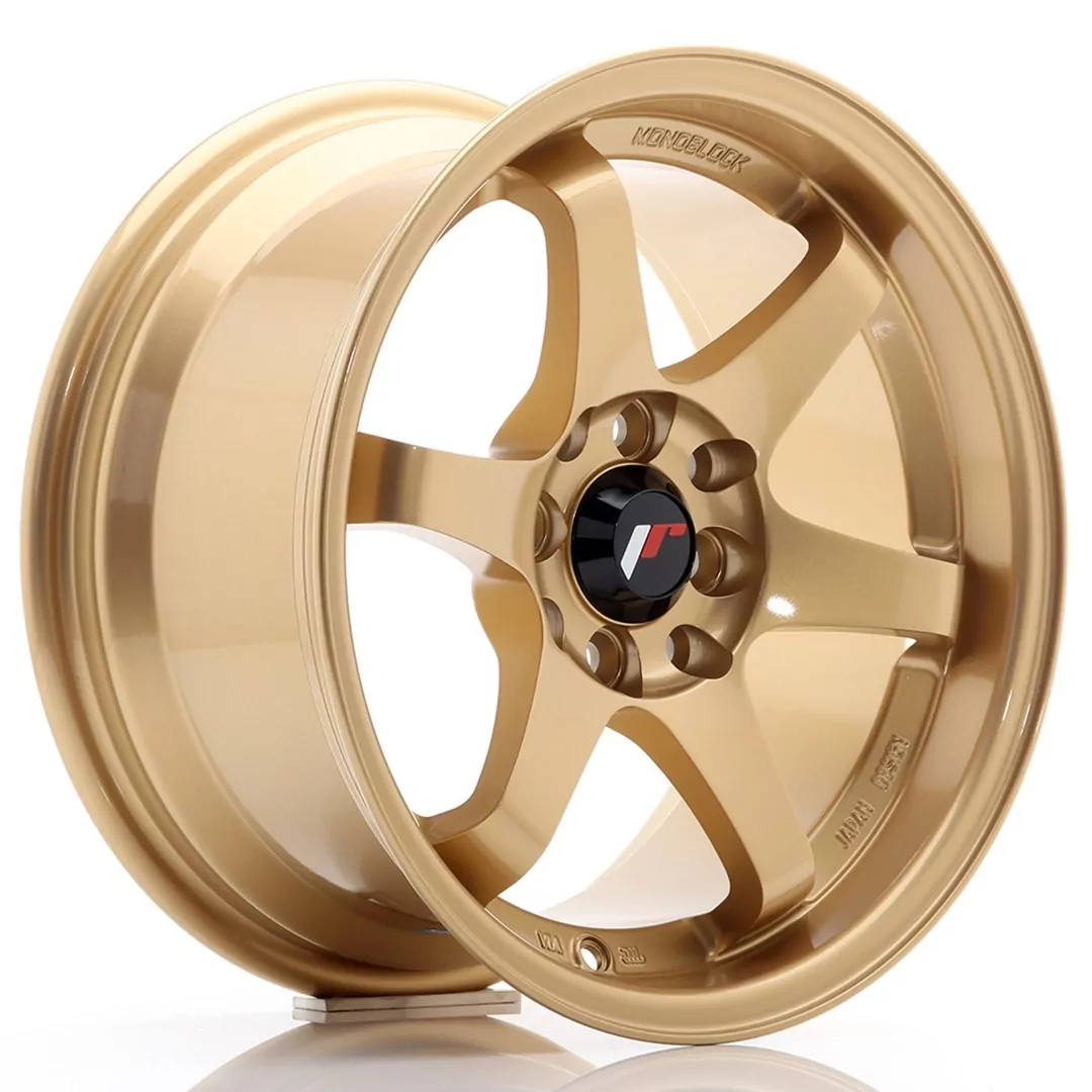 Japan Racing JR3 15x8 ET25 4x100/114 Gold