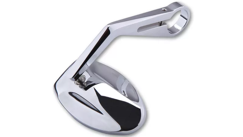SHIN YO Ferrara Handlebar End Mirror Chrome (1pc)