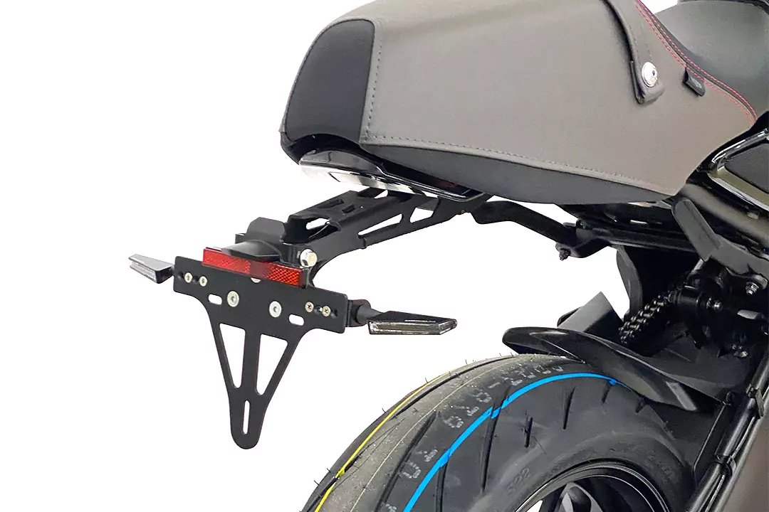 alpha Technik Kennzeichenhalter für Yamaha XSR 900 / MTN890 Typ RN80 ab Modelljahr 2022-