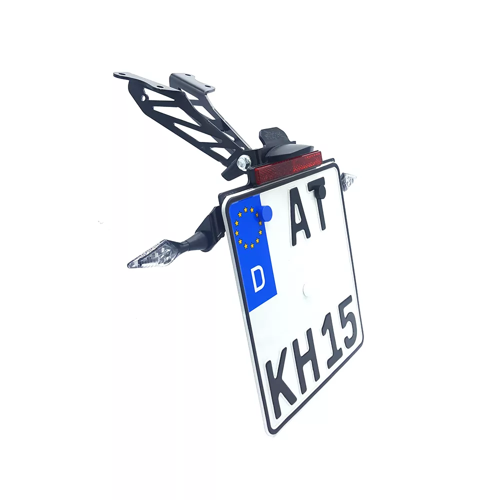 alpha Technik, Kennzeichenhalter für Yamaha Tracer 700; TYP RM30,RM31; Modelljahr 2020-