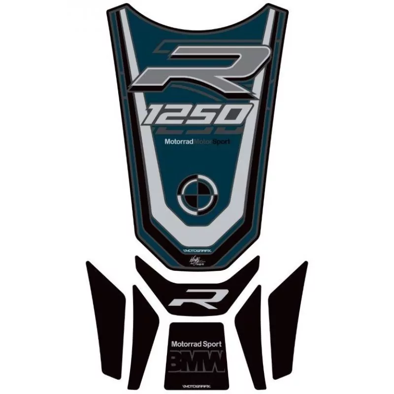 BMW R 1250 R Motografix 3D Gel Tank Pad Protector TB045PS