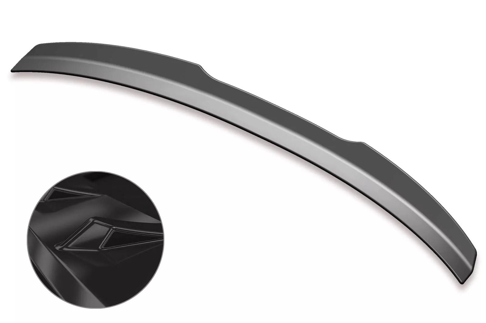 Heckflügel mit ABE für Seat Leon III (Typ 5F) Glossy (schwarz hochglanz)